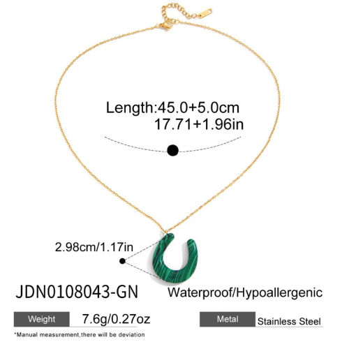 Collier en acier – COL0108043-GN