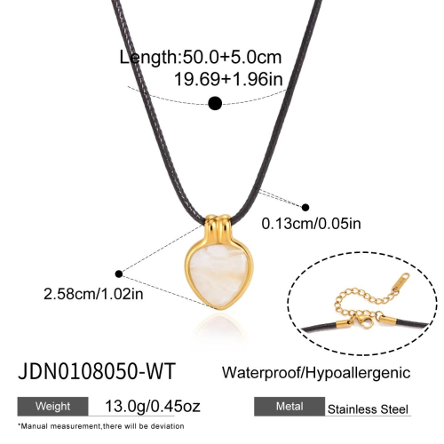 COLLIER ACIER REF COL0108050-WT