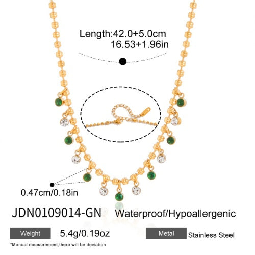 Collier en acier – COL0109014-GN