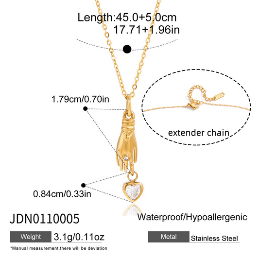 Collier en acier - COL0110005
