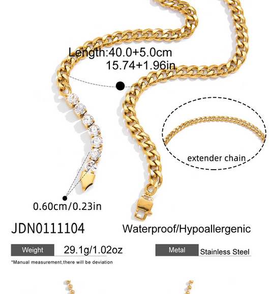 Collier en acier – COL0111104