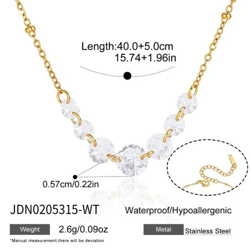 Collier en acier – COL0205315-WT