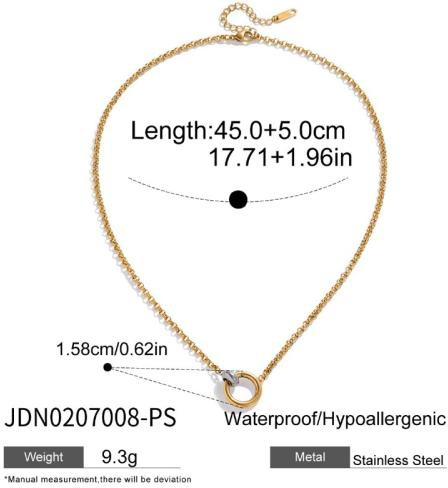 Collier en acier – COL0207008-PS