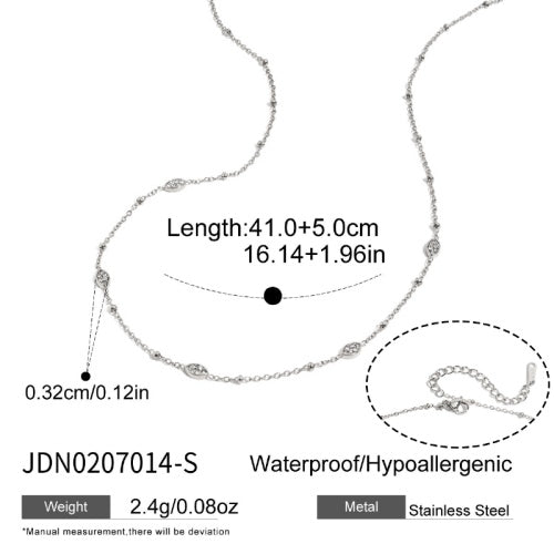 Collier en acier – COL0207014-S
