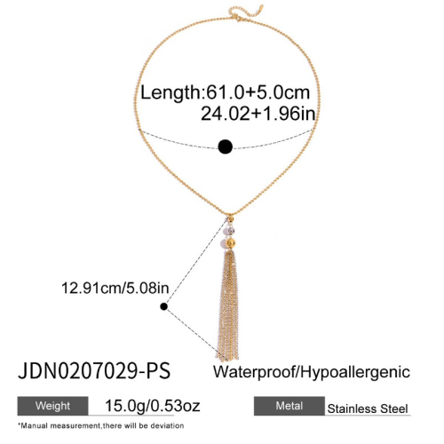 Collier en acier – COL0207029-PS