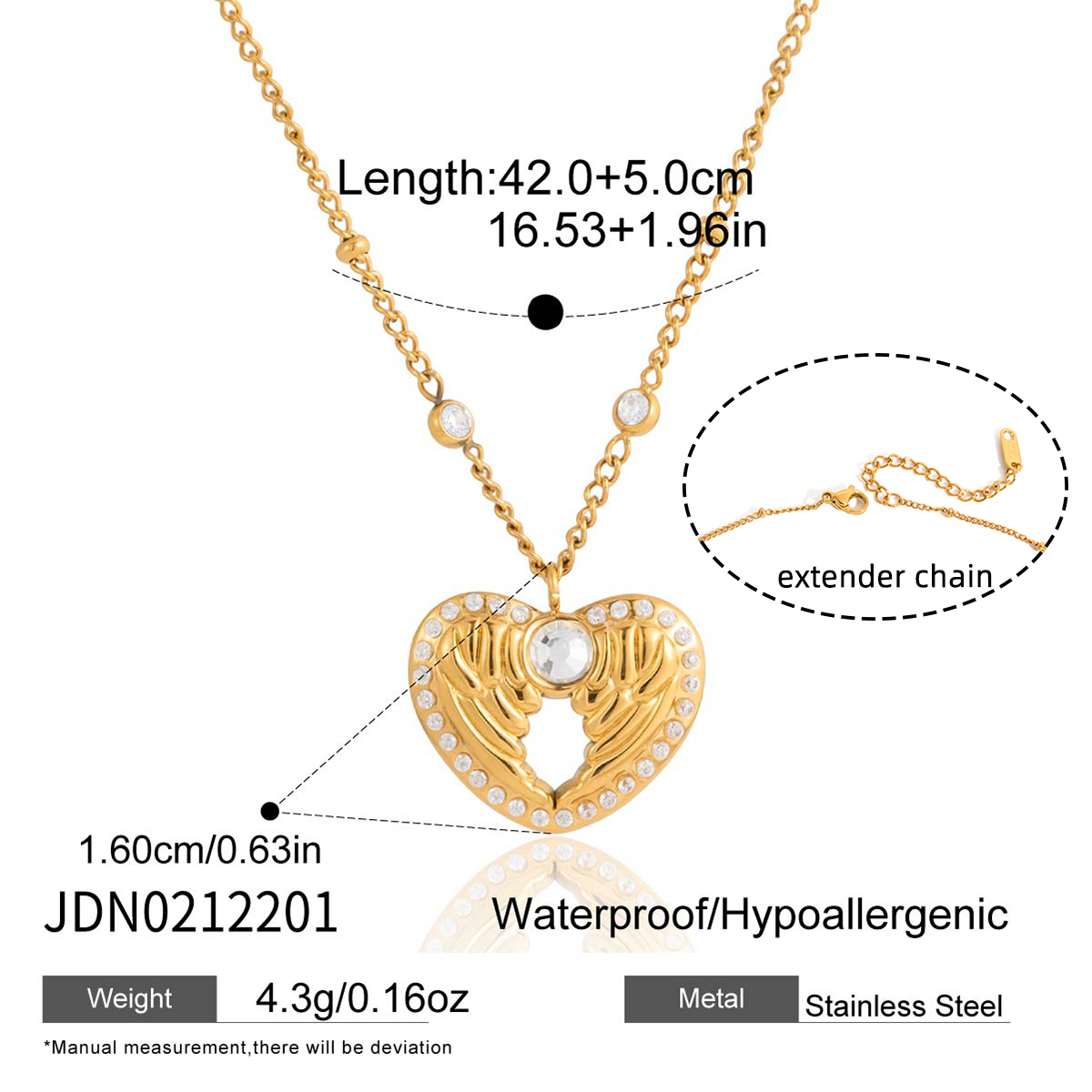 Collier en acier – COL0212201
