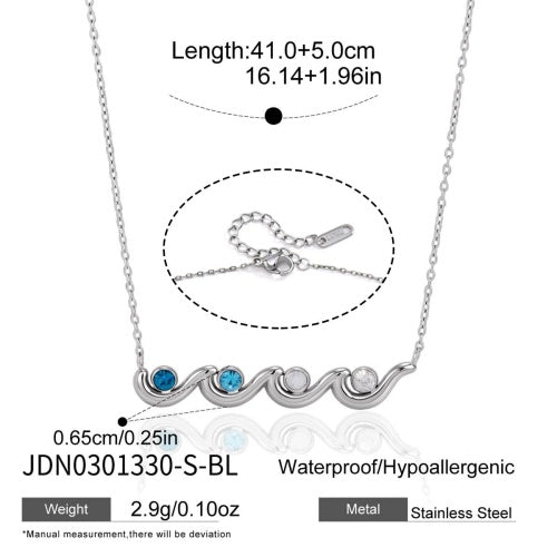 Collier en acier – COL0301330-S-BL