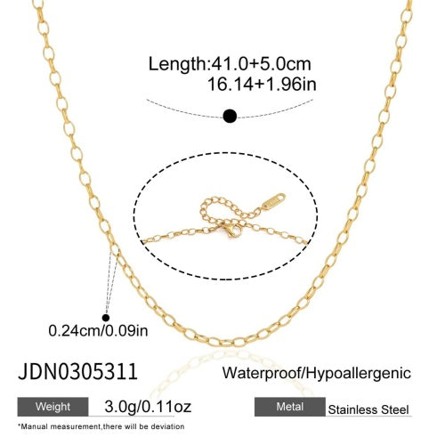 Collier en acier – COL0305311