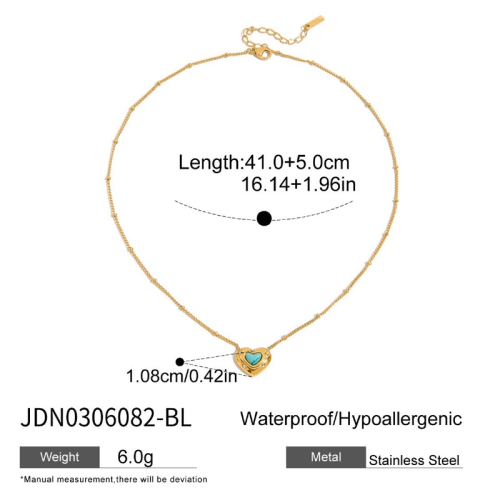 Collier en acier – COL0306082-BL