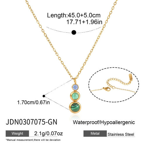 COLLIER ACIER REF COL0307075-GN