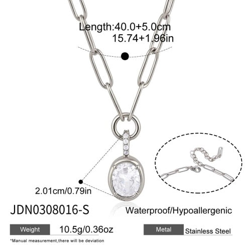 Collier en acier – COL0308016-S