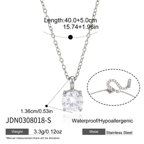 Collier en acier – COL0308018-S
