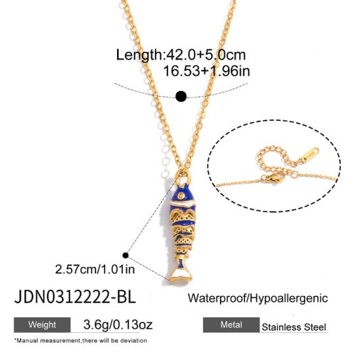 Collier en acier – COL0312222-BL