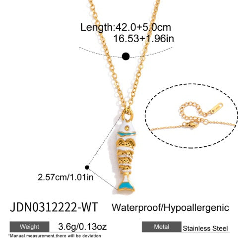 Collier en acier – COL0312222-WT