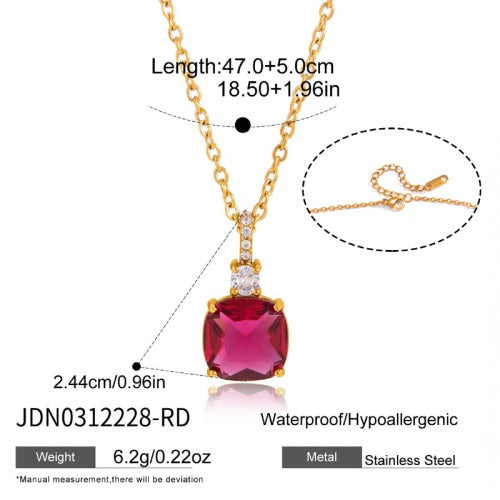 Collier en acier – COL0312228-RD