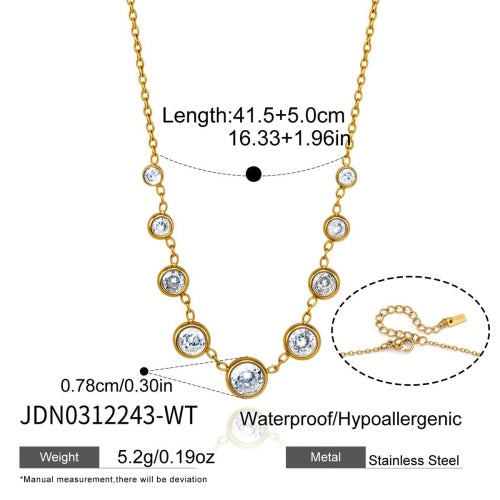 Collier en acier – COL0312243-WT