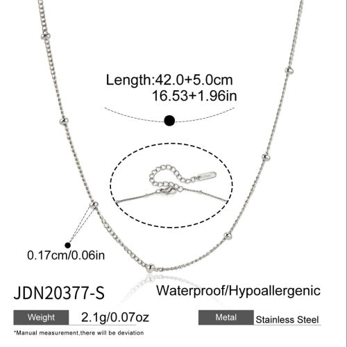 Collier en acier – COL20377-S