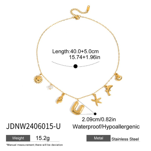 Collier en acier – COLW2406015-U