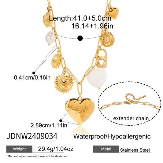 Collier en acier - COLW2409034