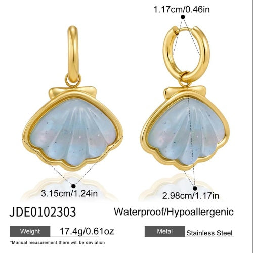 Boucles d’oreilles en acier – E0102303
