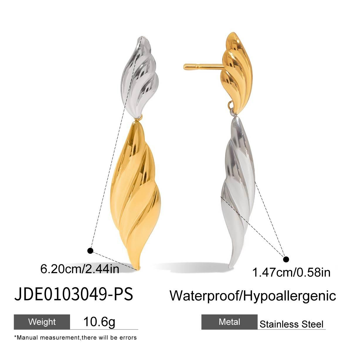 Boucles d’oreilles en acier – E0103049-PS