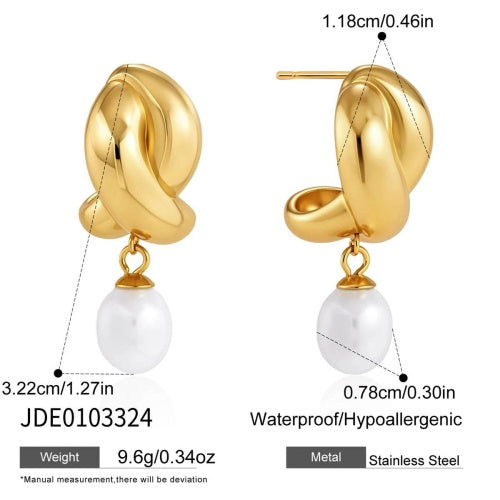 Boucles d’oreilles en acier – E0103324