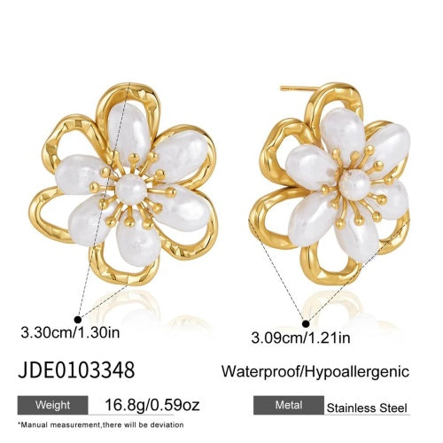 Boucles d’oreilles en acier – E0103348