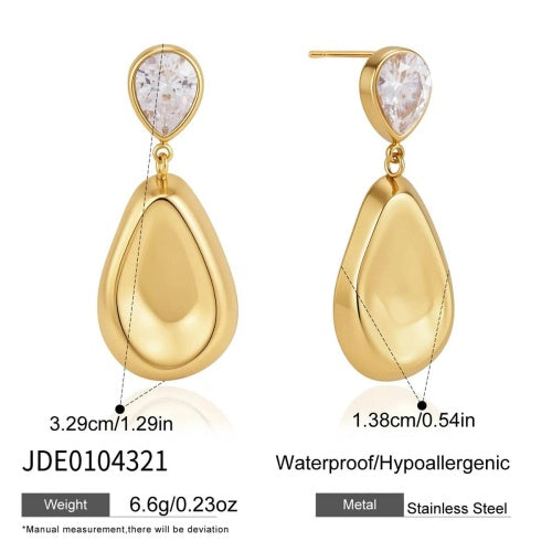Boucles d’oreilles en acier – E0104321
