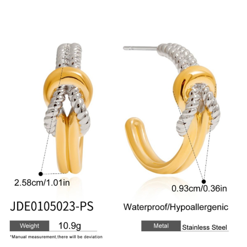 Boucles d’oreilles en acier – E0105023-PS