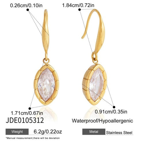 Boucles d’oreilles en acier – E0105312