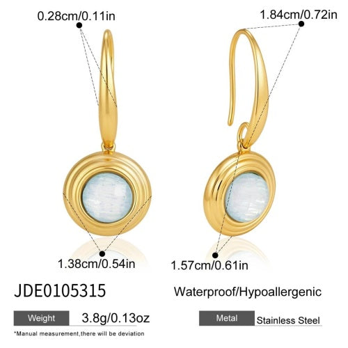 Boucles d’oreilles en acier – E0105315