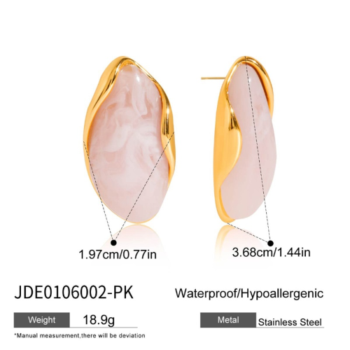 Boucles d’oreilles en acier – E0106002-PK