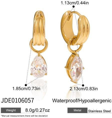 Boucles d’oreilles en acier – E0106057