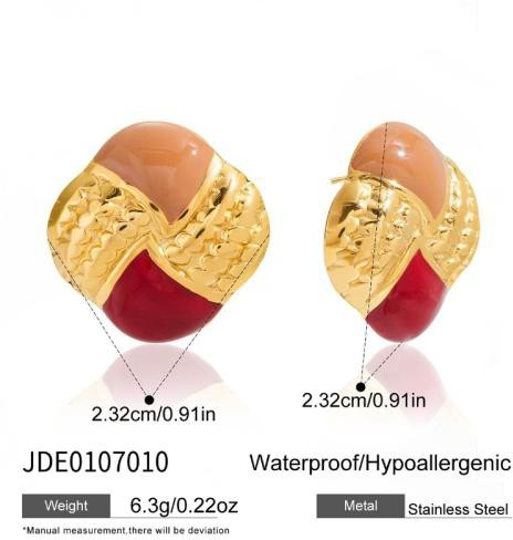 Boucles d’oreilles en acier – E0107010