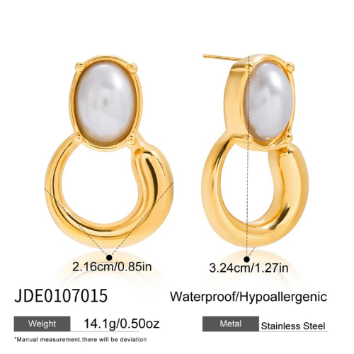 Boucles d’oreilles en acier – E0107015