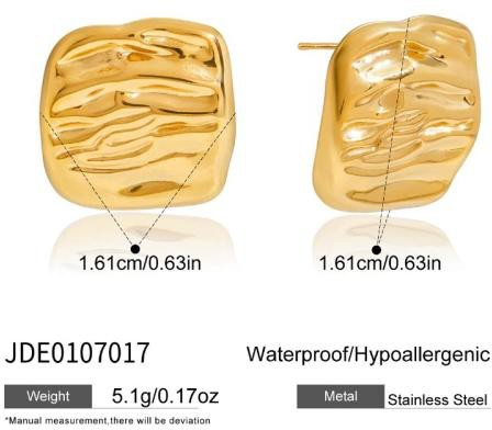 Boucles d’oreilles en acier – E0107017