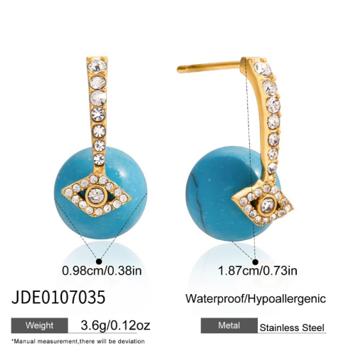 Boucles d’oreilles en acier – E0107035