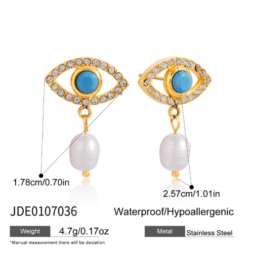 Boucles d’oreilles en acier – E0107036