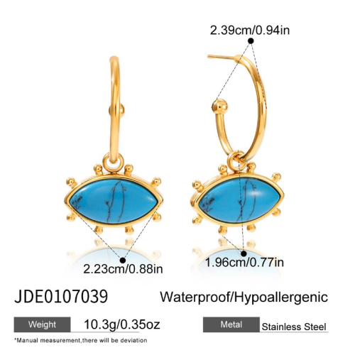Boucles d’oreilles en acier – E0107039