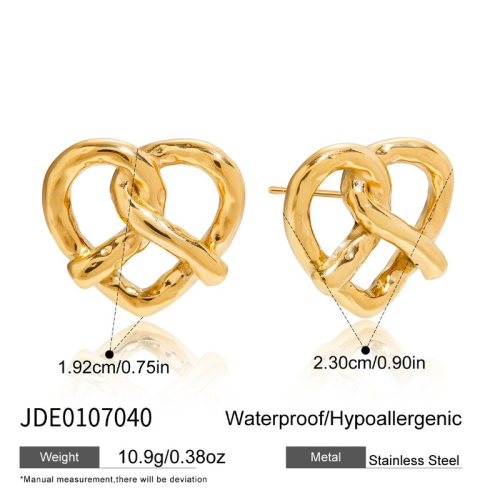 Boucles d’oreilles en acier – E0107040