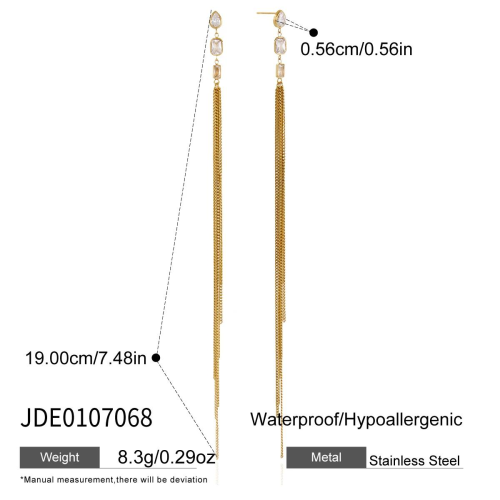 BOUCLES D’OREILLES ACIER REF E0107068