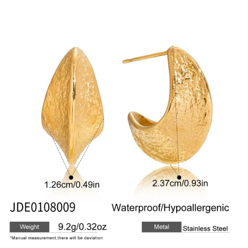 Boucles d’oreilles en acier – E0108009