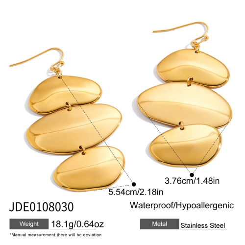 Boucles d’oreilles en acier – E0108030
