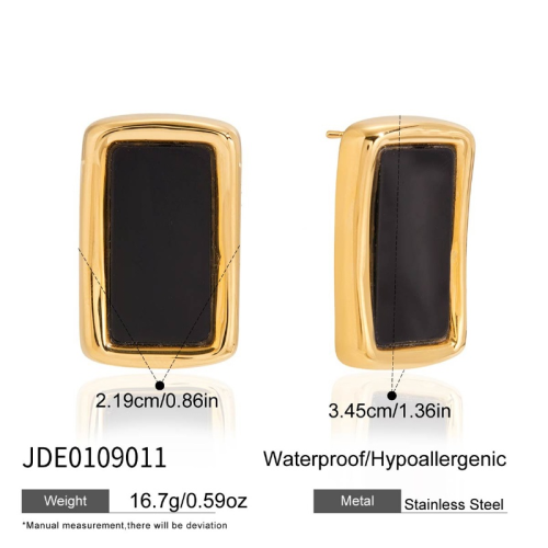 Boucles d’oreilles en acier – E0109011