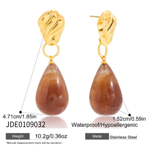 Boucles d’oreilles en acier – E0109032