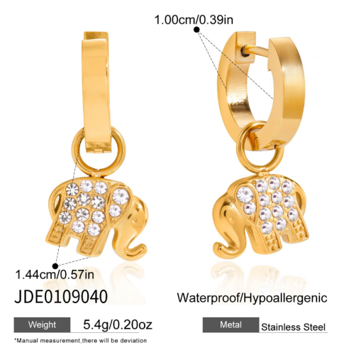 Boucles d’oreilles en acier – E0109040