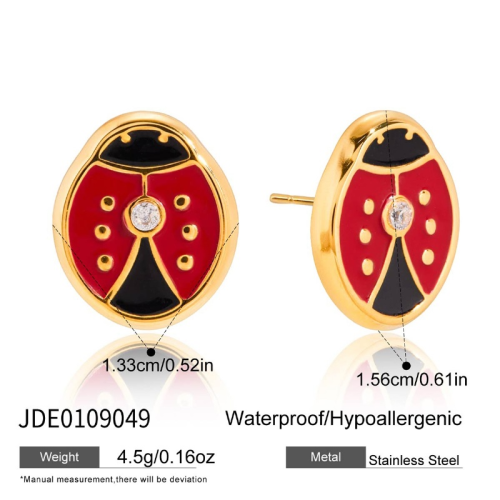 Boucles d’oreilles en acier – E0109049