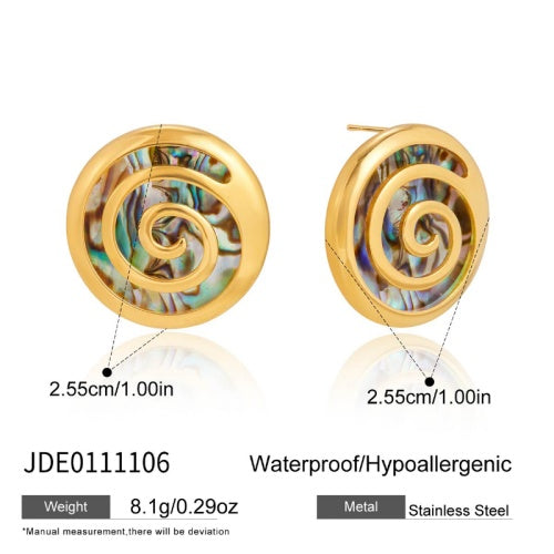 Boucles d’oreilles en acier – E0111106
