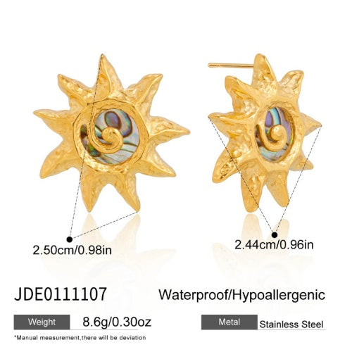 Boucles d’oreilles en acier – E0111107
