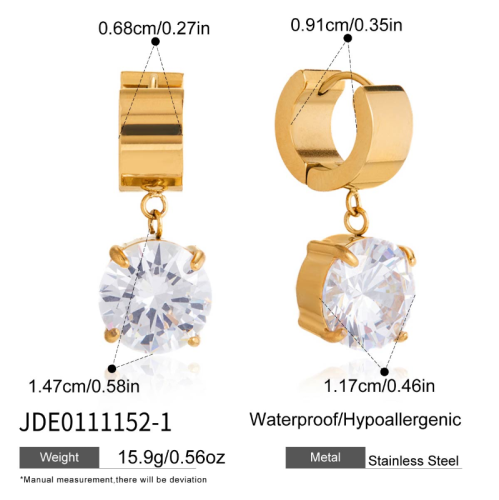 Boucles d’oreilles en acier – E0111152-1